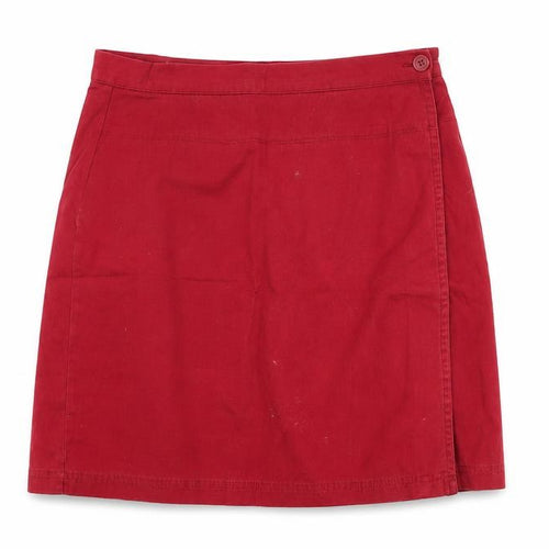 Next Ladieswear Red Cotton Skirt UK 10