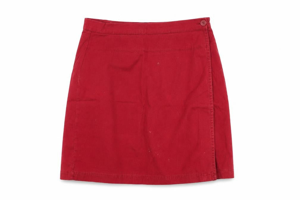 Next Ladieswear Red Cotton Skirt UK 10