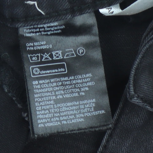 Black &Denim Girls Denim Skirt, Age 11-12 Years, A-Line Style