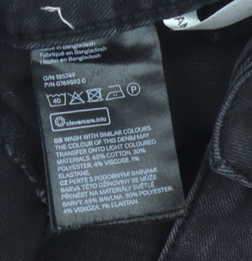 Black &Denim Girls Denim Skirt, Age 11-12 Years, A-Line Style