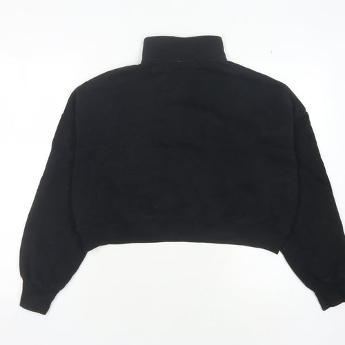 Hollister Women's Black XS Pullover Logo Sweatshirt