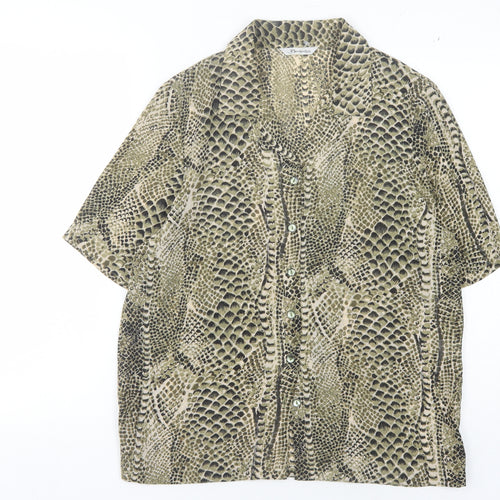 Berketex Women's Multicoloured Animal Print Shirt