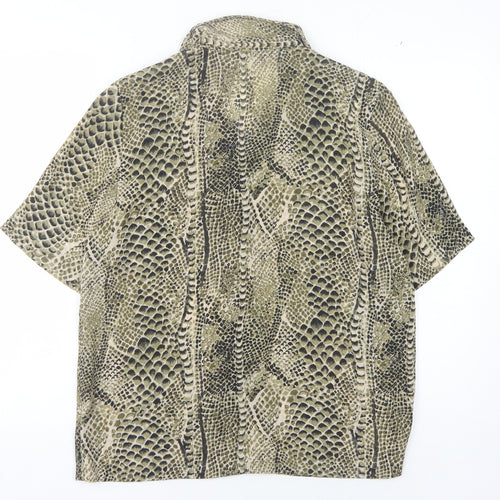 Berketex Women's Multicoloured Animal Print Shirt