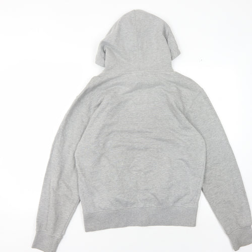 Money Men's Grey Medium Pullover Hoodie with Logo
