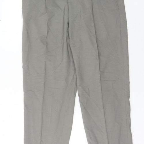 Marks & Spencer Men's Grey Trousers 34