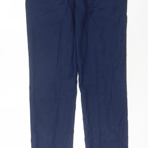 Men's Blue Dress Pants Size 30 Regular Fit