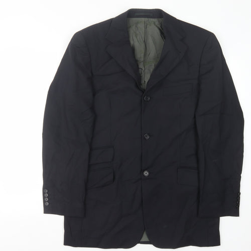Hugo Boss Men's Black Blazer UK 38 Regular Fit