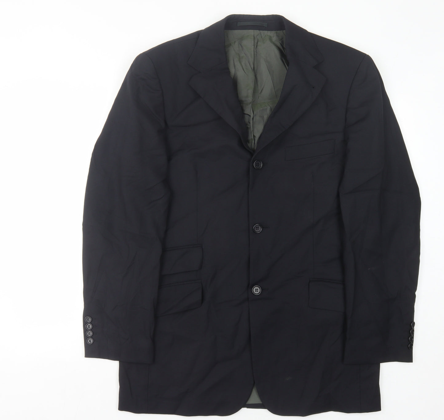 Hugo Boss Men's Black Blazer UK 38 Regular Fit