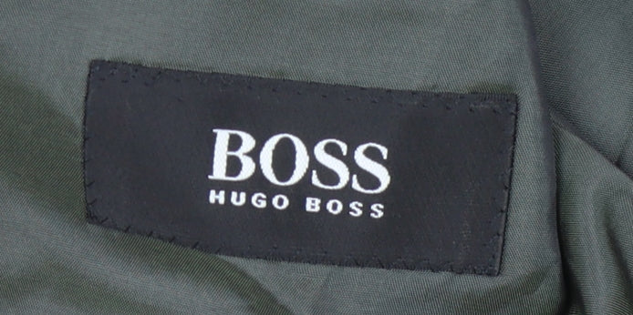 Hugo Boss Men's Black Blazer UK 38 Regular Fit