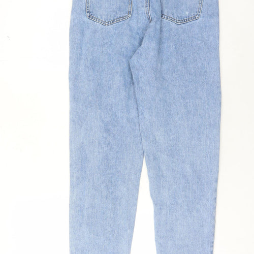 Missguided Women's Blue Light Wash Denim Jeans Size 8
