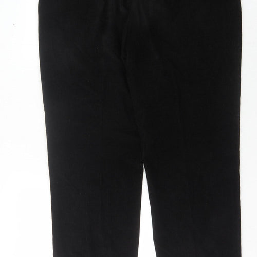 Marks and Spencer Men's Black Corduroy Trousers 38