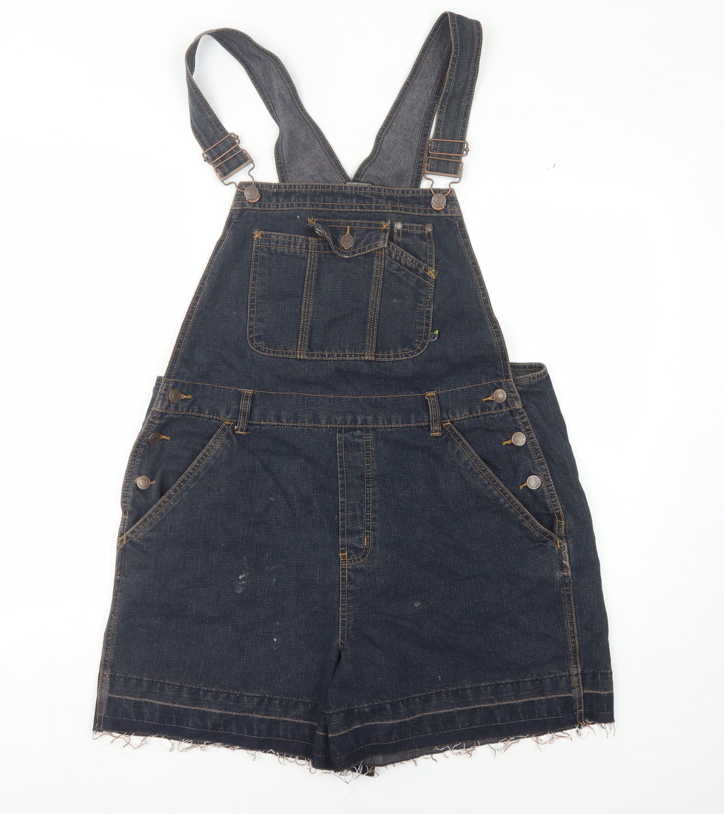 No Boundaries Teens Blue Denim Dungaree XL Jumpsuit