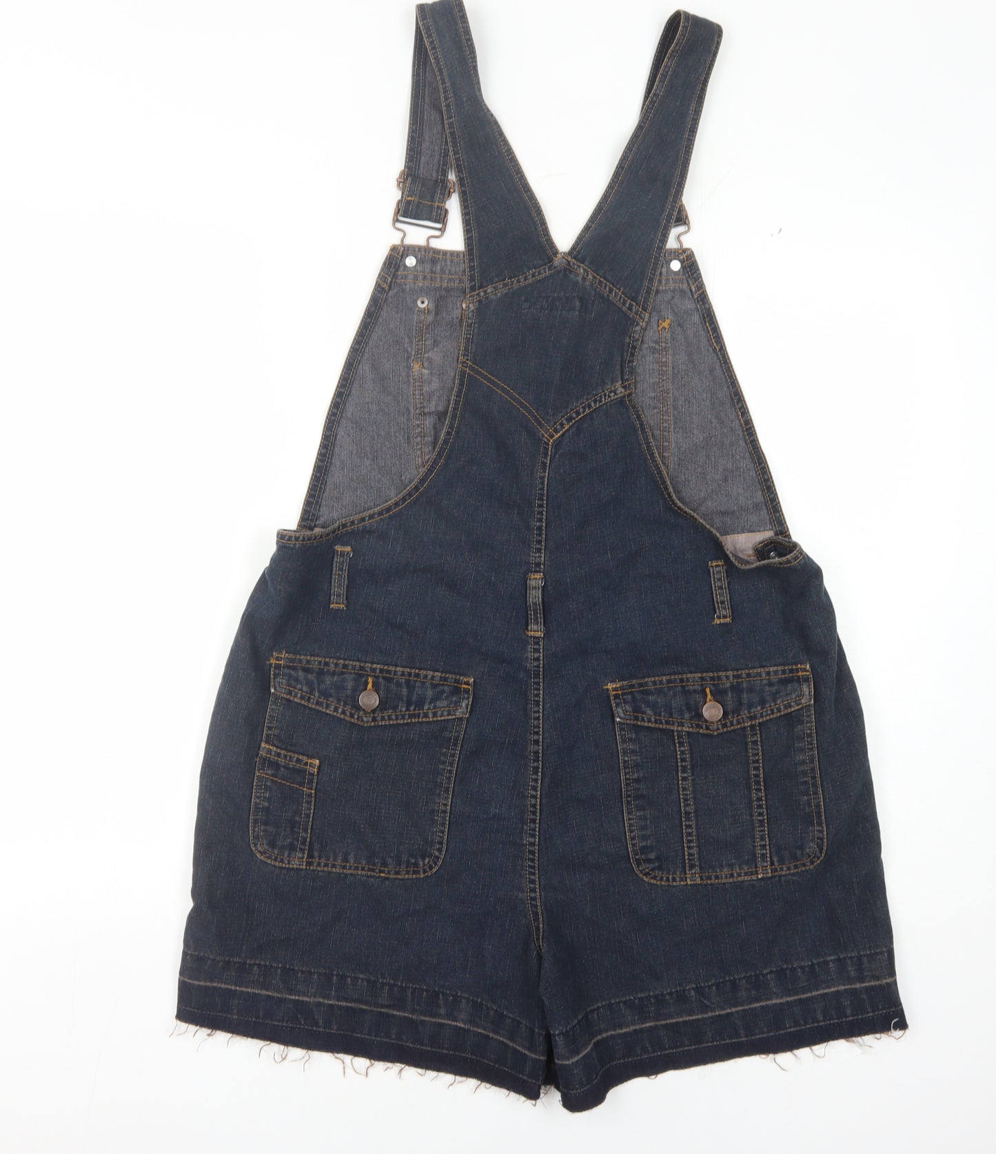 No Boundaries Teens Blue Denim Dungaree XL Jumpsuit