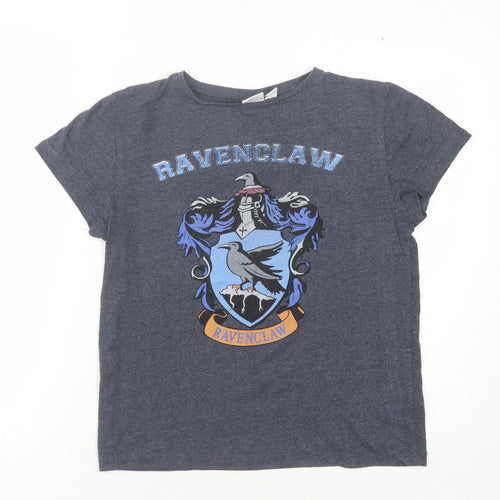 Harry Potter Women’s Blue Ravenclaw T-Shirt Size 8