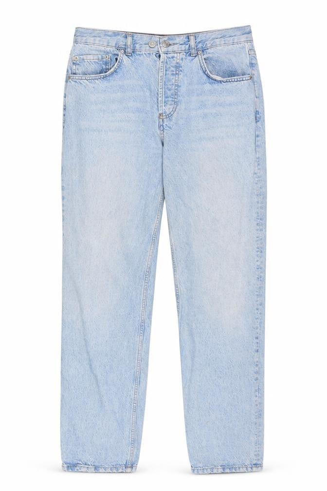 ASOS DESIGN Men's Blue Straight Jeans 30 Waist 32 Leg