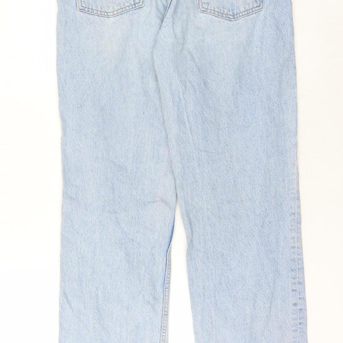 ASOS DESIGN Men's Blue Straight Jeans 30 Waist 32 Leg