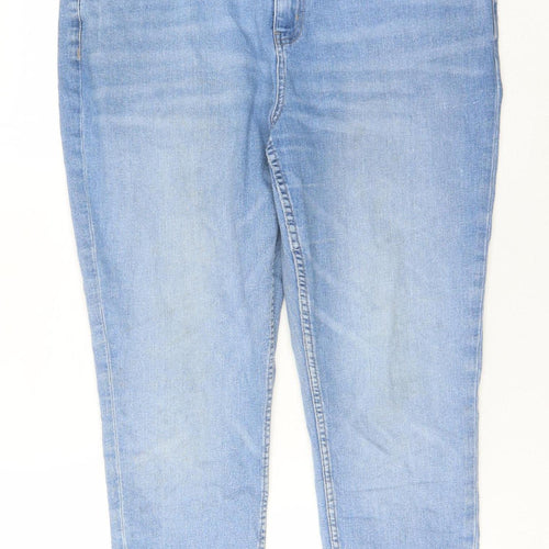Marks and Spencer Women's Blue Skinny Jeans Size 18