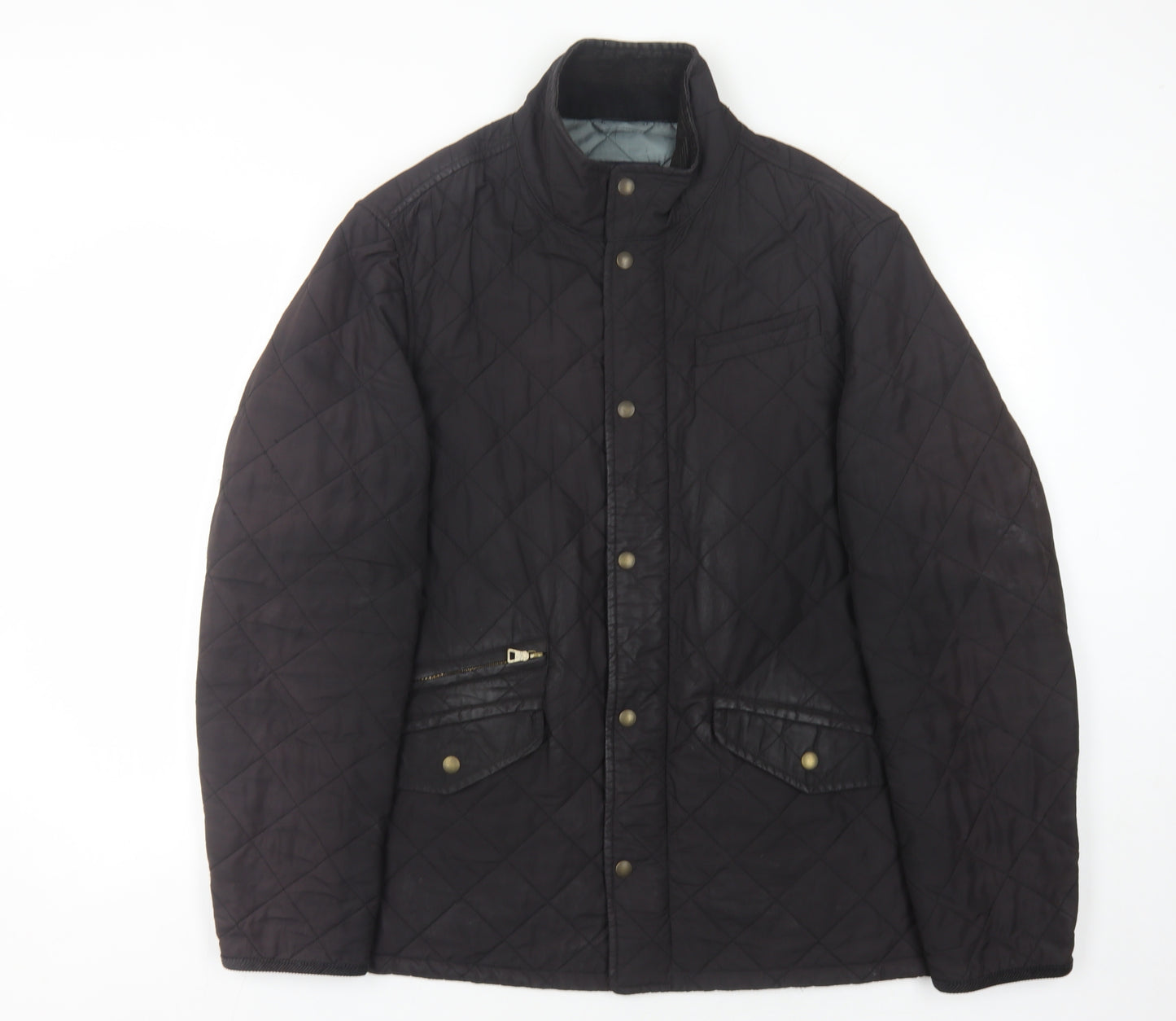 Marks and Spencer Men's Black Quilted Jacket M