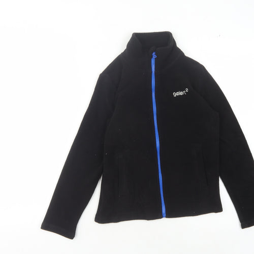 Gelert Boys Black Zip Jacket 9-10 Years