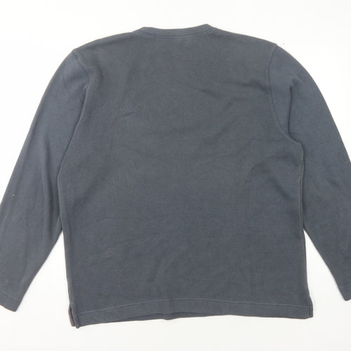 Gap Men's Grey Pullover Jumper Size L