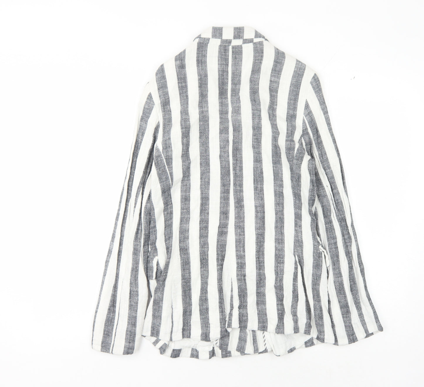 Bershka Women's Multicoloured Striped Blazer S