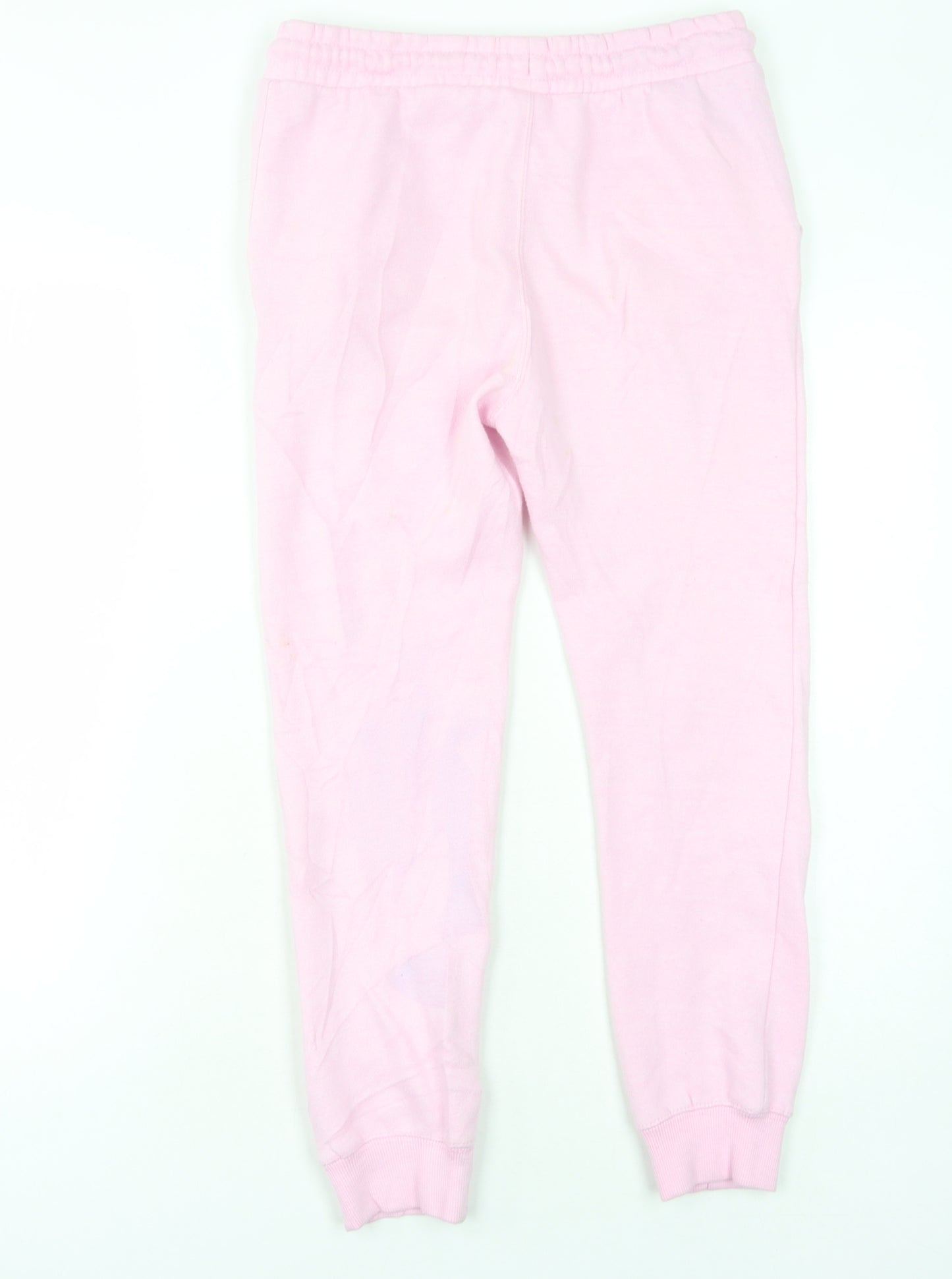 Hype Girls Pink Jogger Trousers 10 Years - Cotton Blend Casual