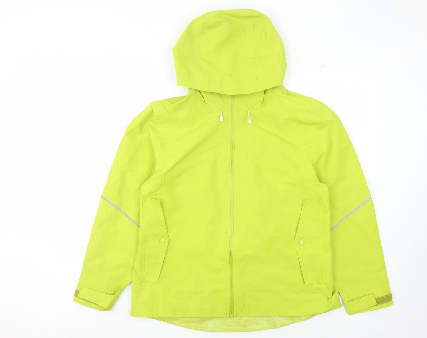 Next Women's Green Lightweight Hooded Windbreaker Jacket 14