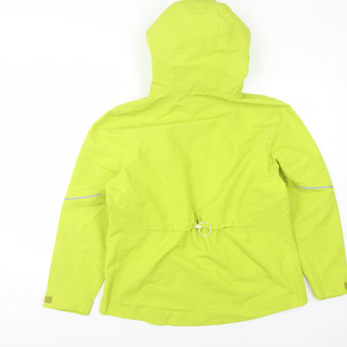 Next Women's Green Lightweight Hooded Windbreaker Jacket 14