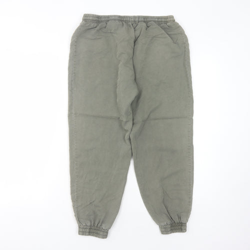 Dorothy Perkins Women's Green Jogger Trousers Size 10