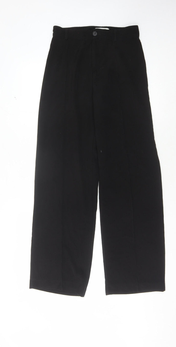 Pull & Bear Women's Black Trousers L