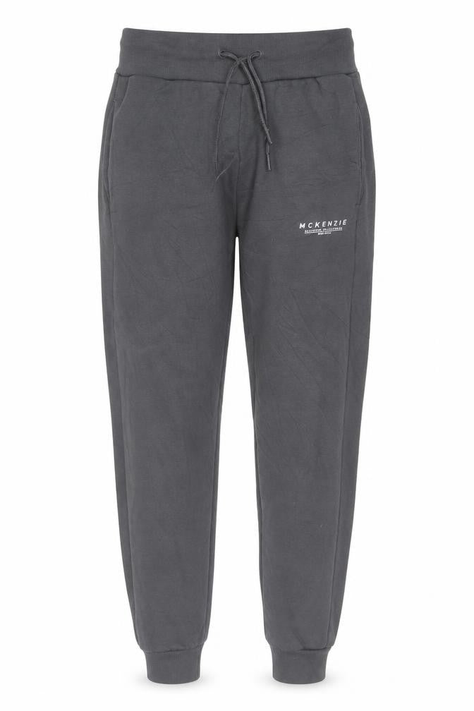 Front view of McKenzie Grey Sweatpants Men S Casual Comfort Tapered