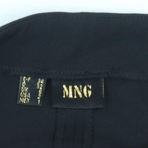 MNG Women's Black Flared Trousers UK 8