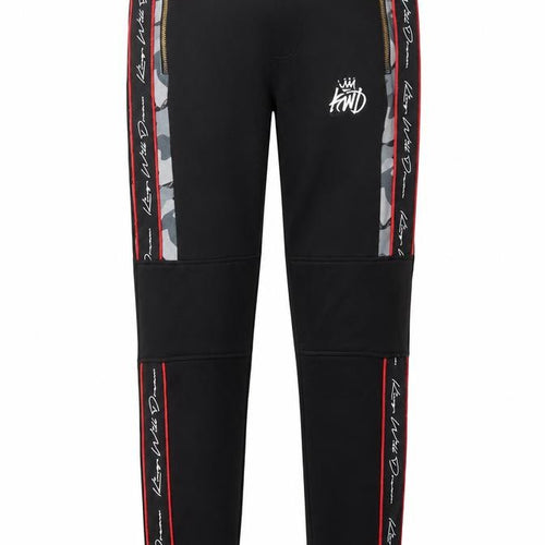 Kings With Dreams Boys Black Jogger Trousers 12-13 Years