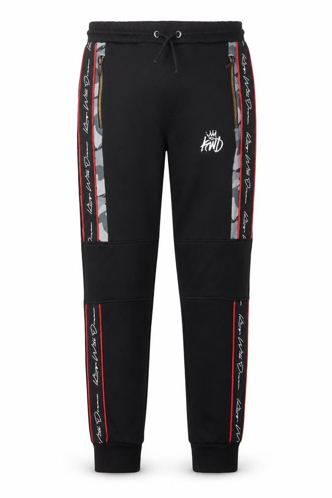 Kings With Dreams Boys Black Jogger Trousers 12-13 Years