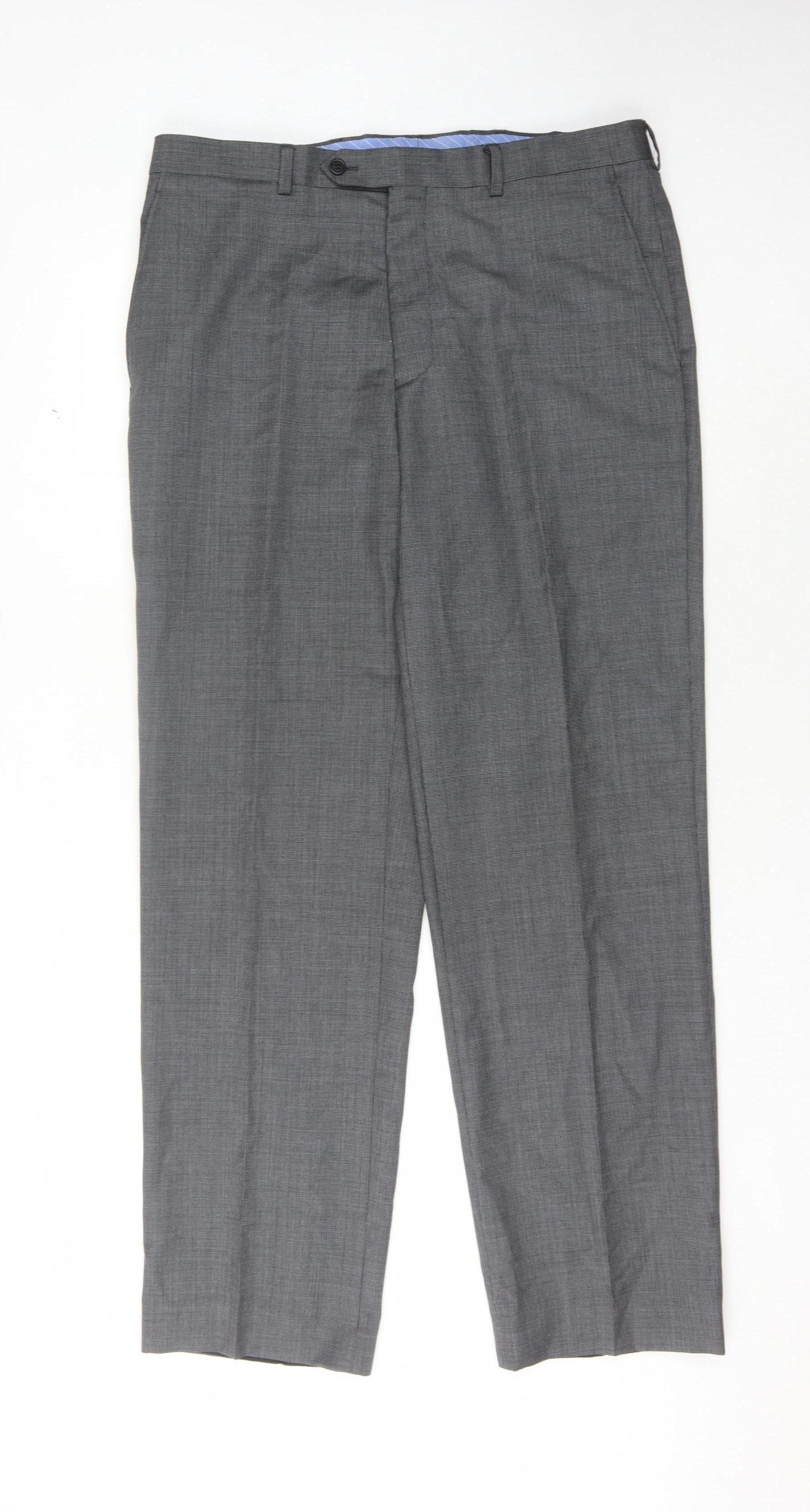 Marks and Spencer Men's Black Dress Pants 36/33
