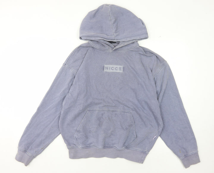 Nicce Unisex Adults Blue XS Pullover Hoodie