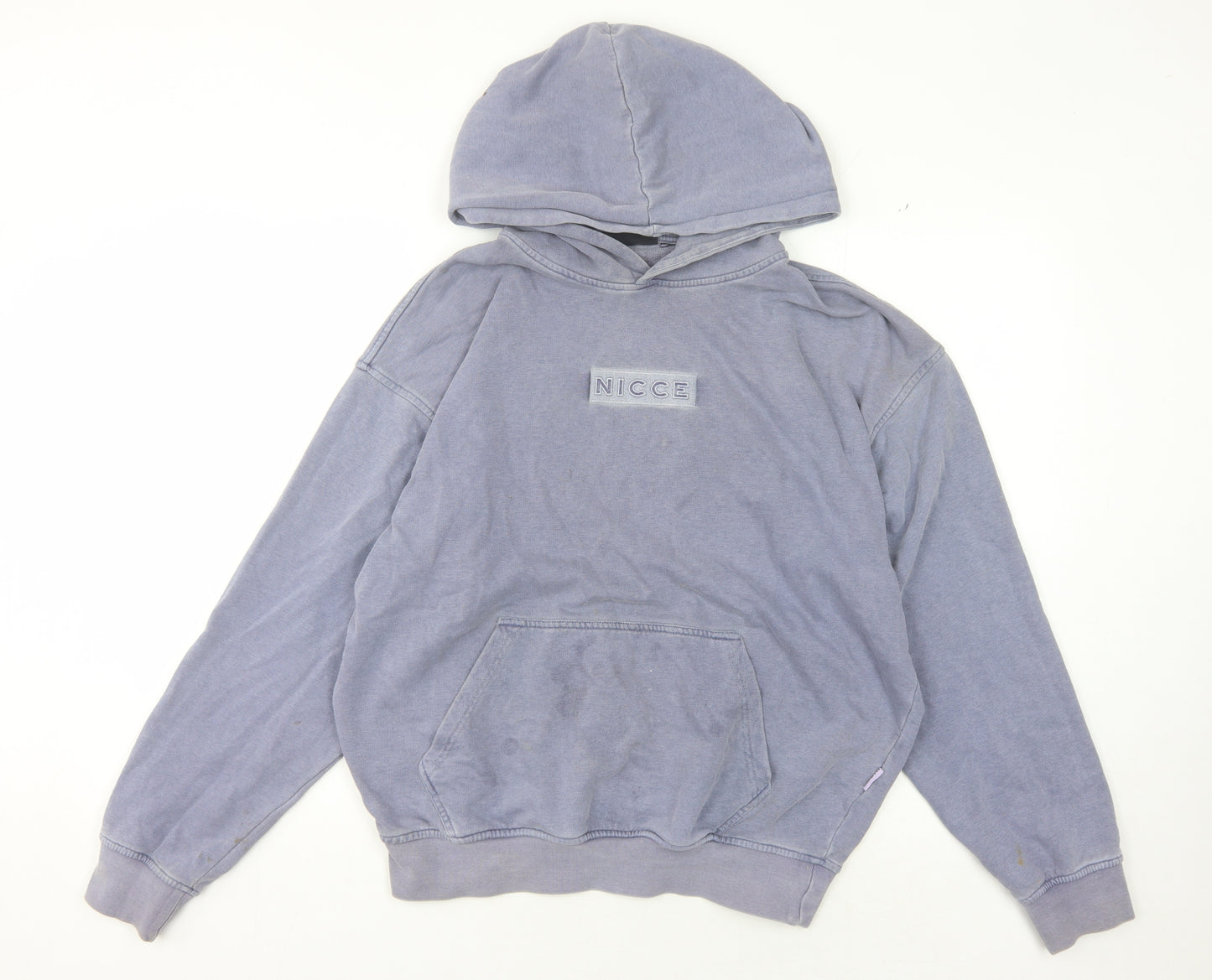 Nicce Unisex Adults Blue XS Pullover Hoodie