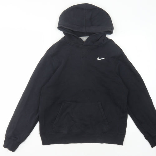 Nike Boys Black Pullover Hoodie Size L
