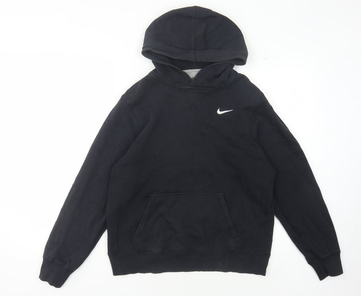 Nike Boys Black Pullover Hoodie Size L