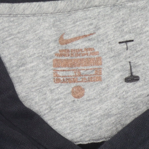 Nike Boys Black Pullover Hoodie Size L