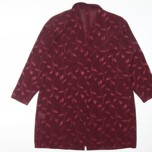 Elvi Women's Multicoloured Kimono Blouse Size 16