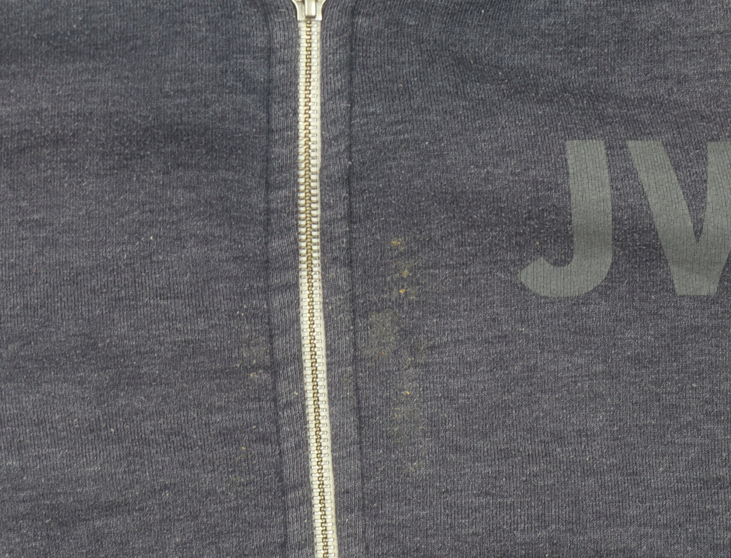 Jack Wills Men's Blue Full Zip Hoodie - L