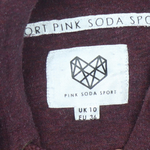 Pink Soda Sport Women's Purple Hoodie Size 10