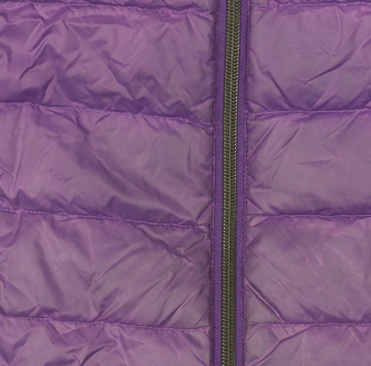 Marks and Spencer Women's Purple Puffer Jacket, Size 10