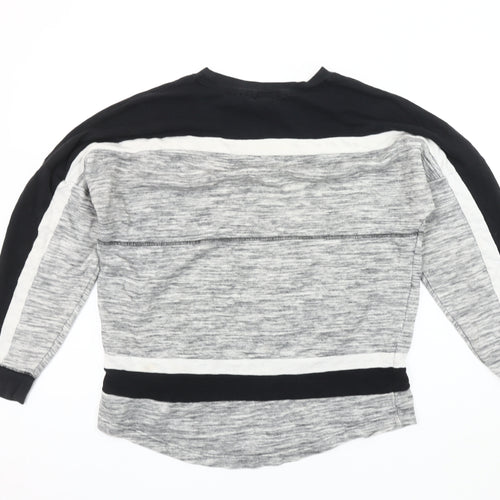 Victoria's Secret Women's Grey Logo Sweatshirt Size S