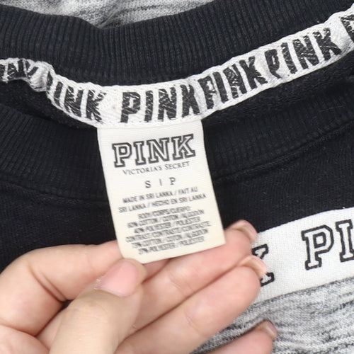 Victoria's Secret Women's Grey Logo Sweatshirt Size S