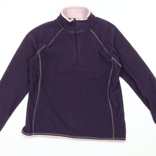 Mountain Warehouse Women's Purple Pullover Sweatshirt Size 14