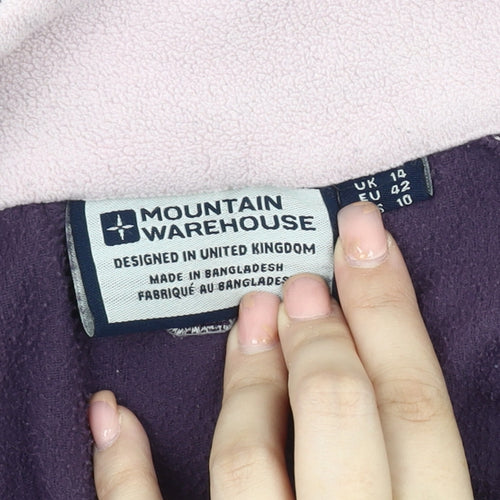 Mountain Warehouse Women's Purple Pullover Sweatshirt Size 14