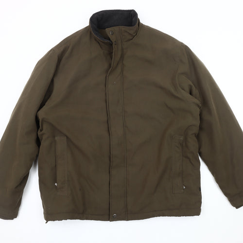 Farah Men's Brown Polyester Jacket Size L