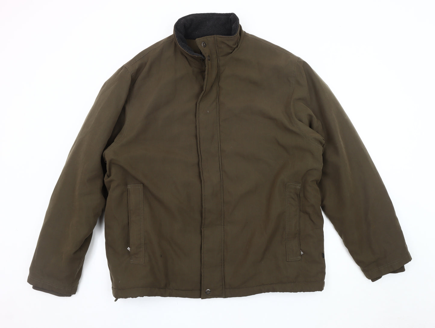 Farah Men's Brown Polyester Jacket Size L